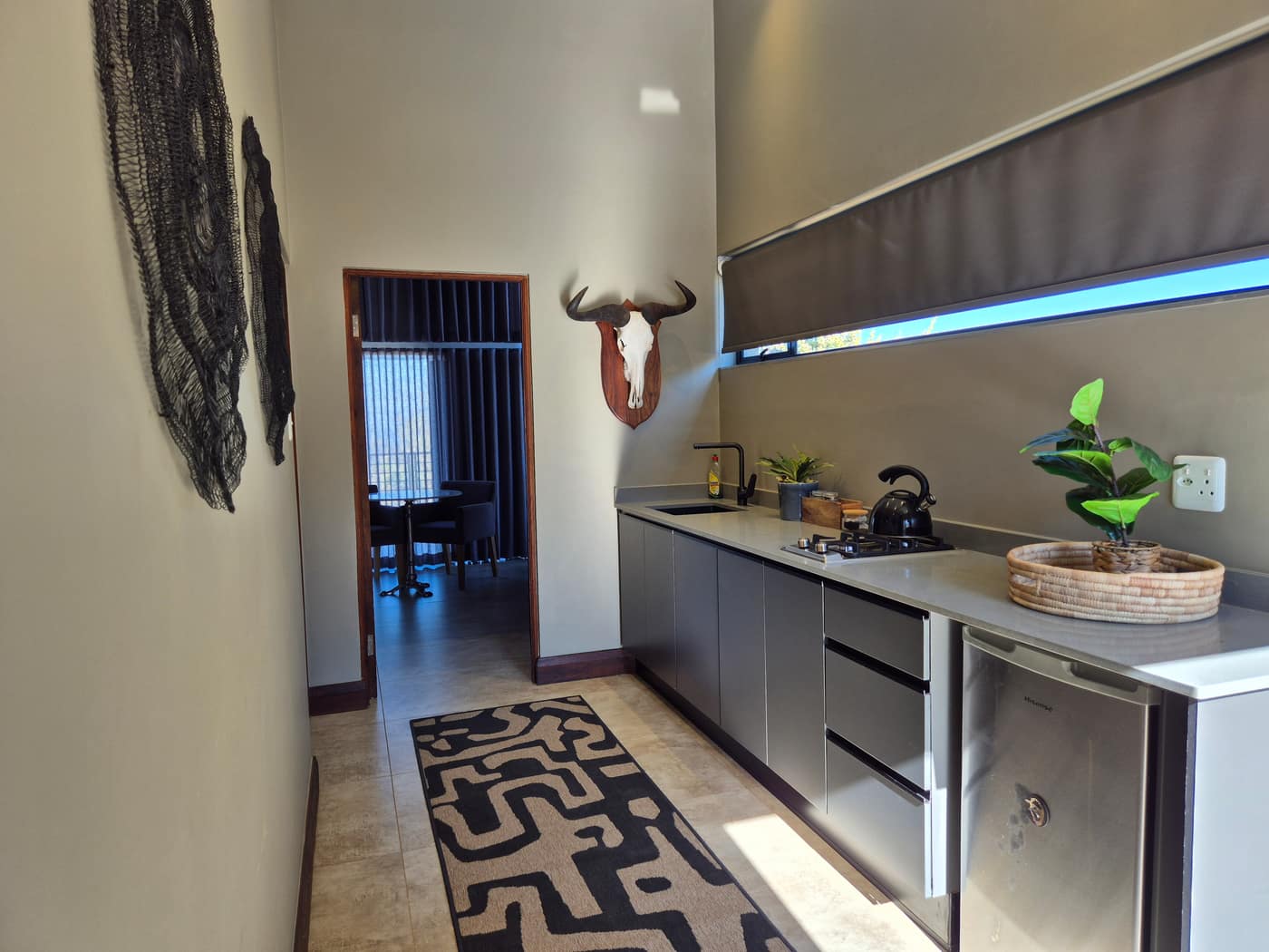 Iketla Cottage 2 interior morning light